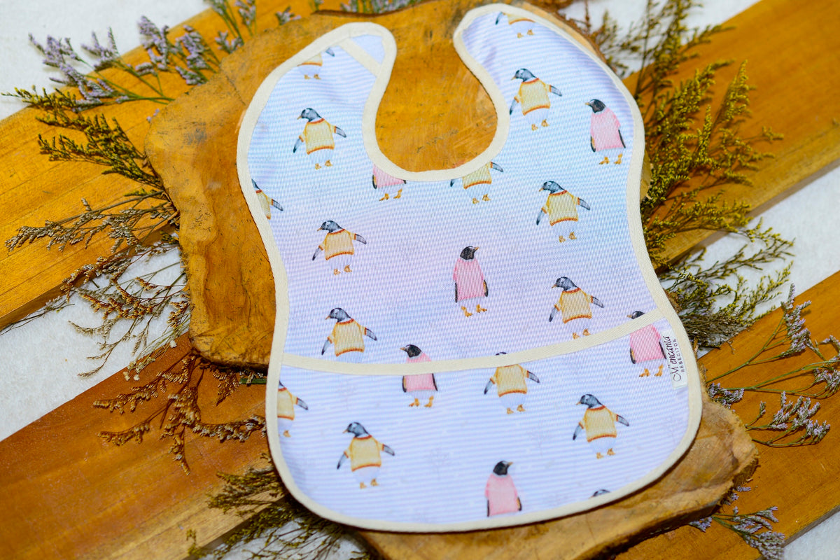 Babero Pingüinos